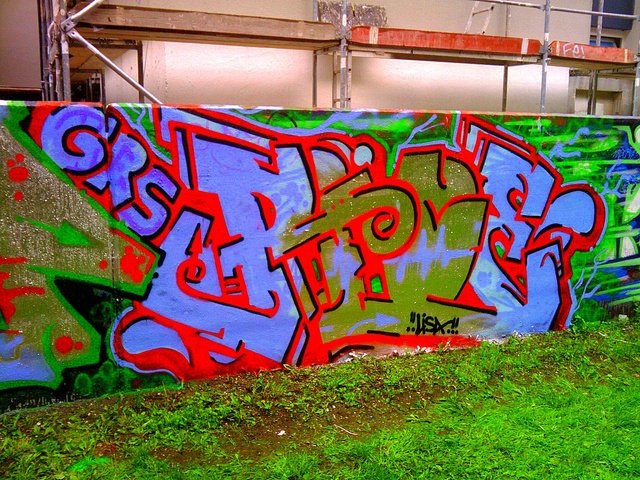 Graffiti Wall - Photo by User28 - PIOH, GRS, LISA (2012)