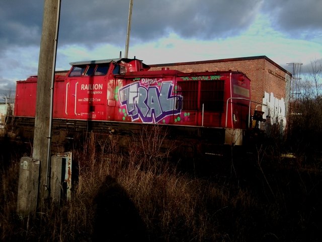 Graffiti Train in Ukraine - Photo by User28 - TRAL, QUK, DUA (2011)