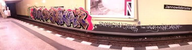 Graffiti Wall - Photo by User28 - QUK, DCK, KAR (2012)
