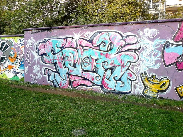 Graffiti Wall - Photo by User28 - PIOH, TOO, TAOK (2012)