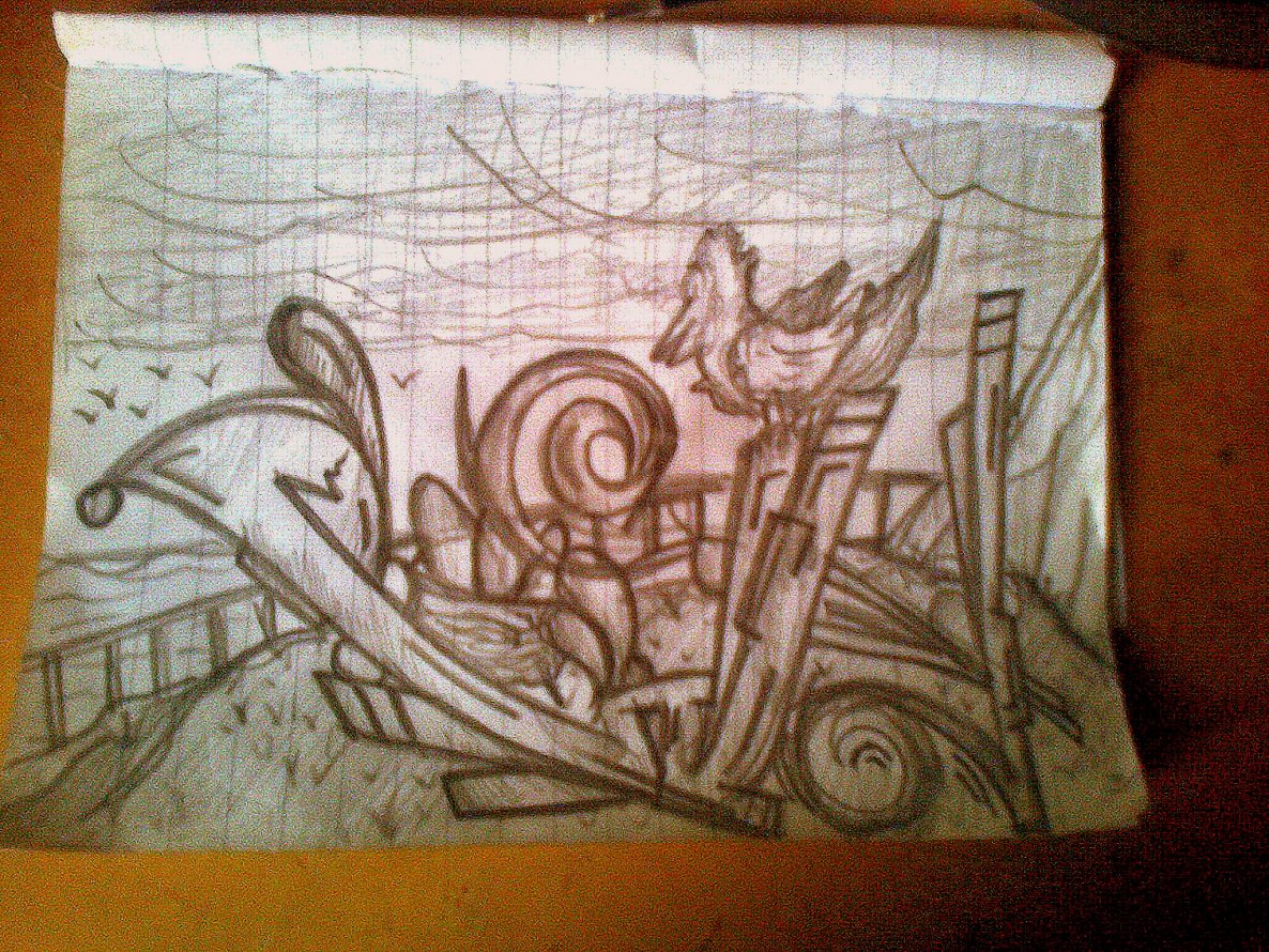 Graffiti Sketch - Photo by User28 - PIOH (2011)