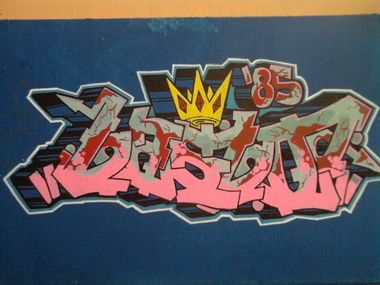 Graffiti Sketch - Photo by User28 - laslo, 85 (2010)