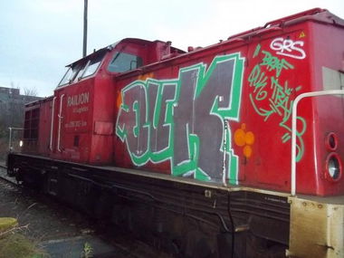 Graffiti Train - Photo by User28 (2011)