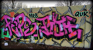 Graffiti Wall - Photo by User28 - Feps, pioh, mrb (2014)