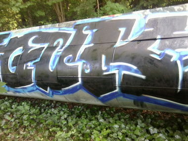 Graffiti Wall - Photo by User28 - QUK (2012)