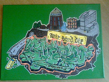 Graffiti Sketch - Photo by User28 - wir, sind, die (2012)