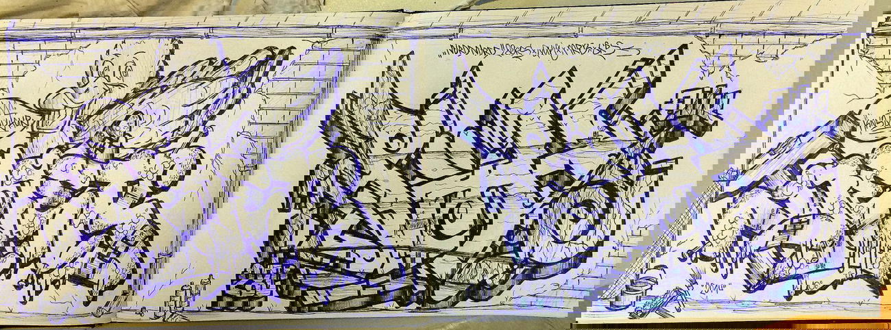 Graffiti Sketch - Photo by User28