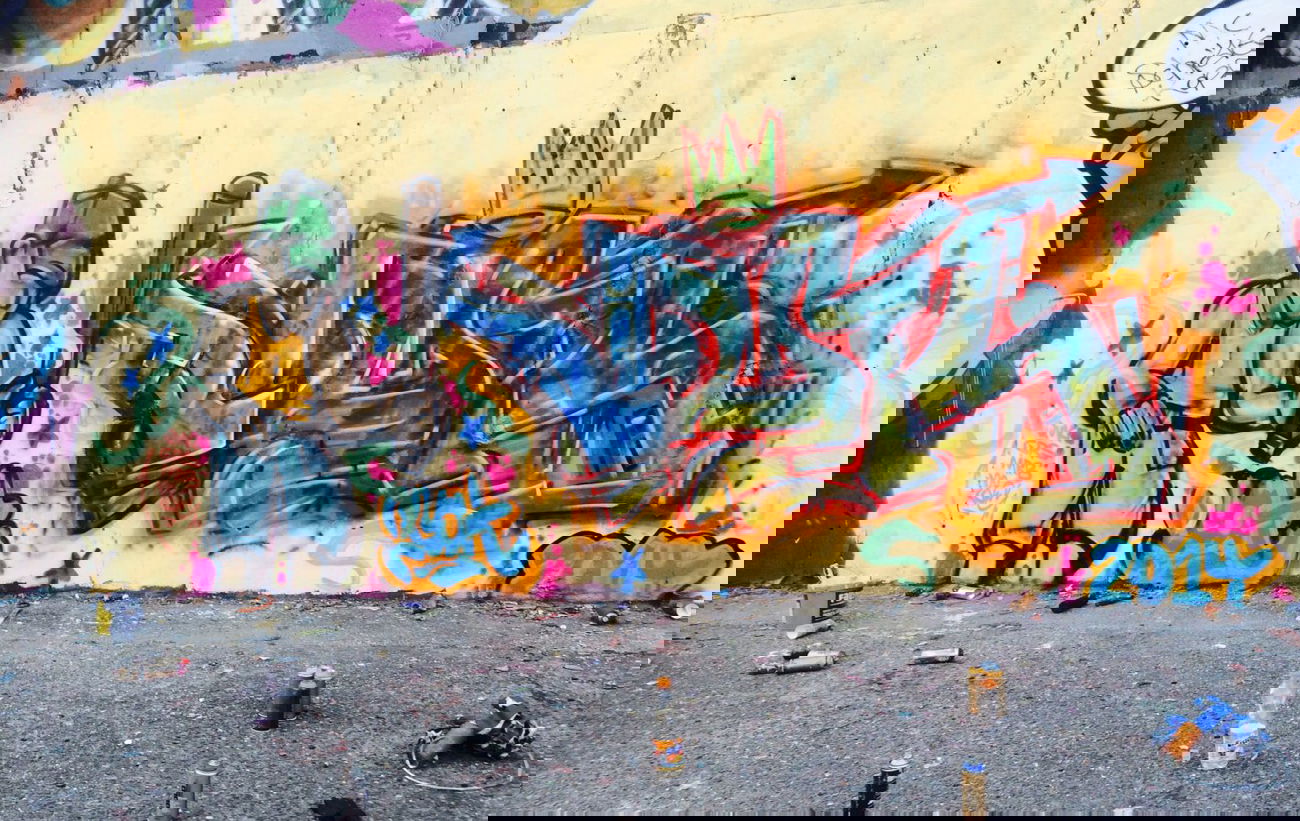 Graffiti Wall - Photo by User28 - Pioh, QUK, grs (2014)