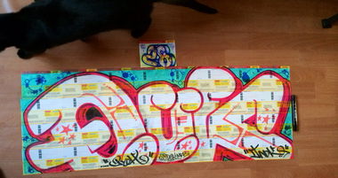 Graffiti Sketch - Photo by User28 - QUK, dck, 28 (2014)
