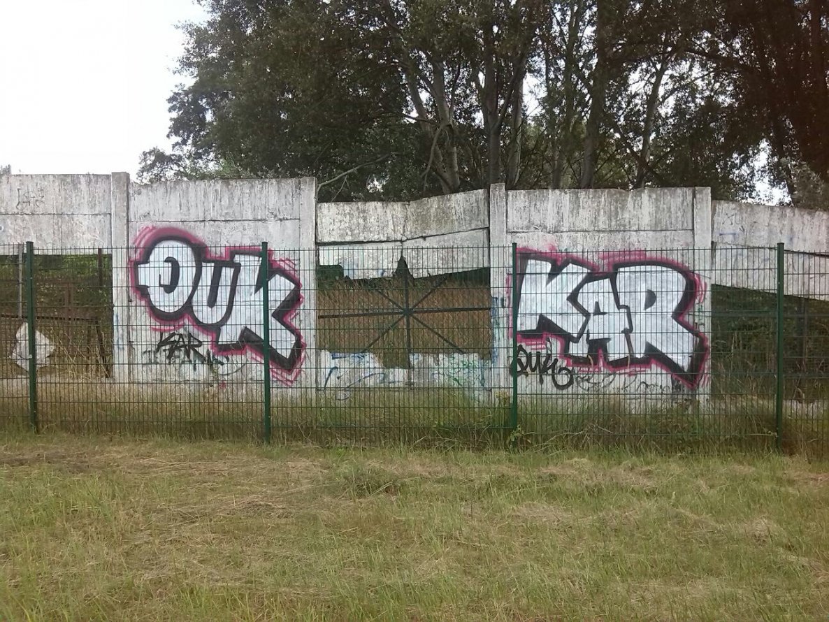 Graffiti Wall - Photo by User28 - QUK, kar (2014)