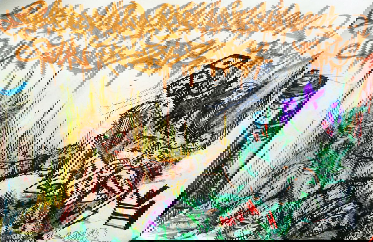 Graffiti Sketch - Photo by User28 - Pioh, Floe, nook (2014)