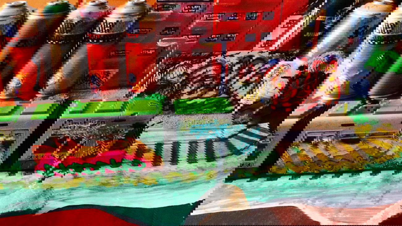 Graffiti Artwork - Photo by User28 - QUK, 28, nordnord (2014)