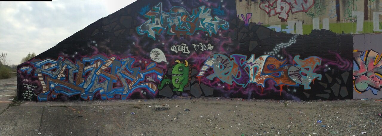 Graffiti Wall - Photo by User28 - QUK, VPS (2014)