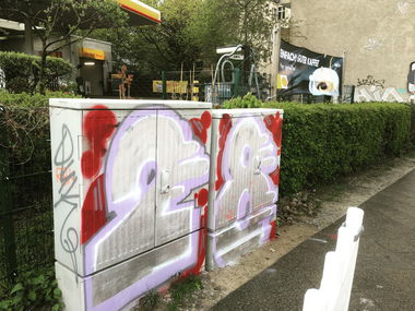 Graffiti Street Art - Photo by User28 - 28, quk (2017)