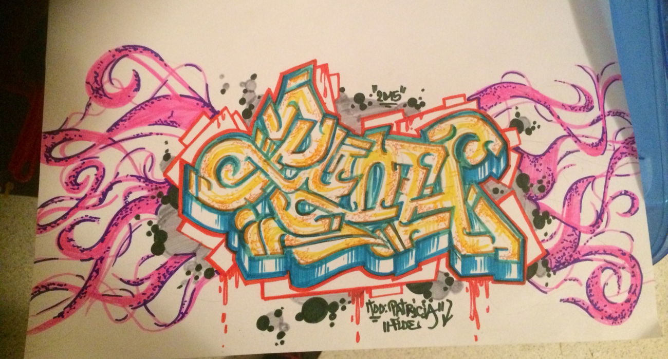 Graffiti Sketch - Photo by User28 - Pioh (2015)