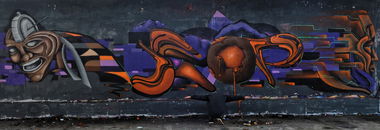 Graffiti Wall - Photo by Utopia - BORN2WRITE, NALIM, UTOPIART (2016)