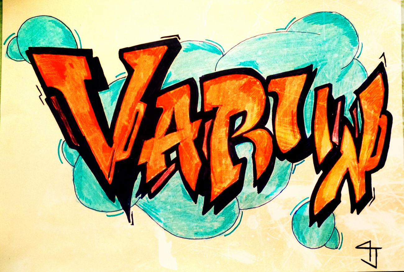 Graffiti Sketch - Photo by VARUNtj (2016)