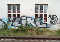 Graffiti Bombing in Schwerin - Photo by VERFALL - like