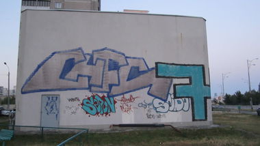 Graffiti Bombing - Photo by VIARA