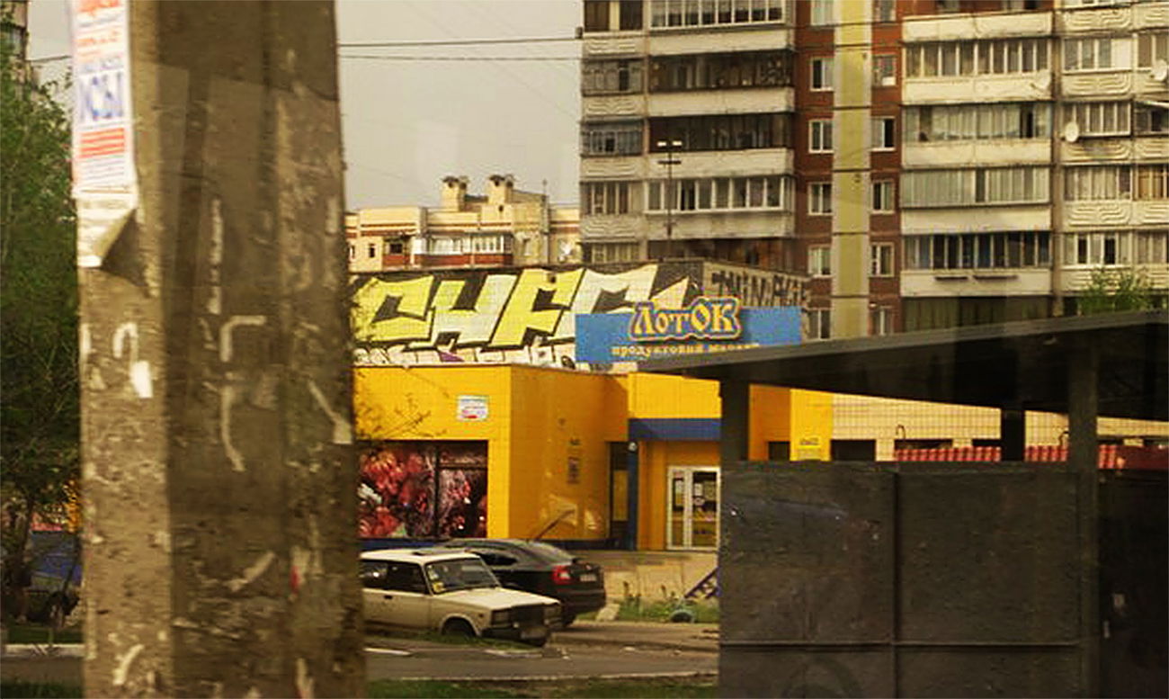 Graffiti Bombing - Photo by VIARA - CHFS (2013)