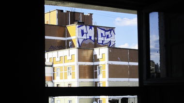 Graffiti Bombing - Photo by VIARA - CHFS (2013)