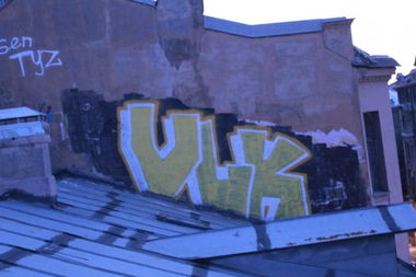 Graffiti Bombing - Photo by VLK