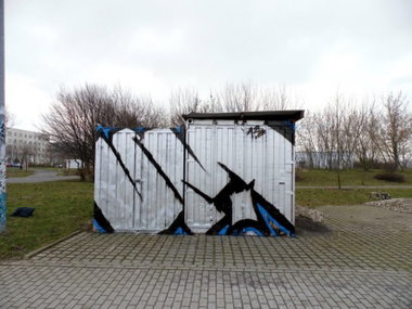 Graffiti Bombing in Germany - Photo by VMcrew - VM
