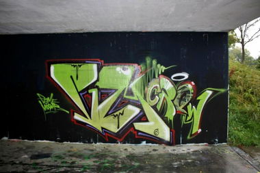 Graffiti Wall in Augsburg - Photo by VMcrew - VM