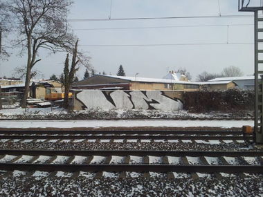 Graffiti Bombing in Delitzsch - Photo by VMcrew - VM