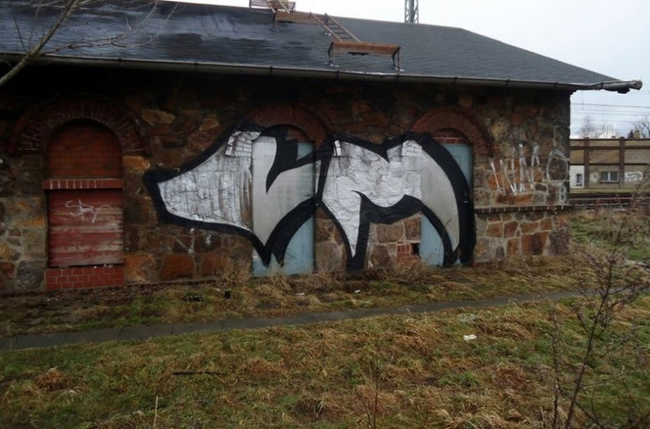 Graffiti Bombing in Delitzsch - Photo by VMcrew - VM