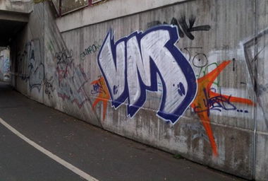 Graffiti Bombing in Delitzsch - Photo by VMcrew - VM