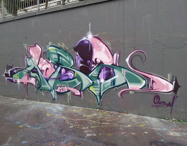Graffiti Wall in augsburg - Photo by VMcrew - vm, tdr, ost