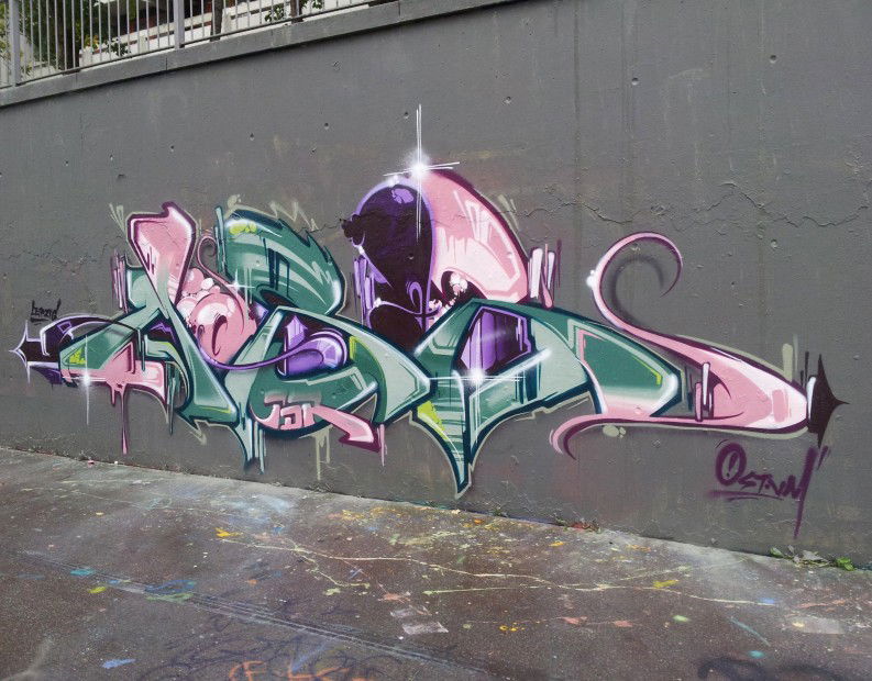 Graffiti Wall in augsburg - Photo by VMcrew - vm, tdr, ost