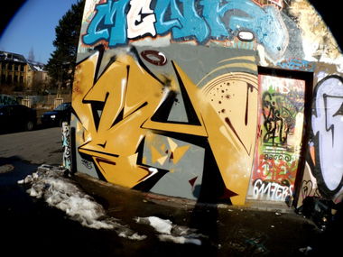 Graffiti Wall in Leipzig - Photo by VMcrew - VM