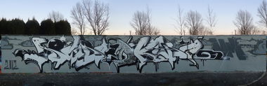 Graffiti Wall in delitzsch - Photo by VMcrew - mobar, wodka, vm