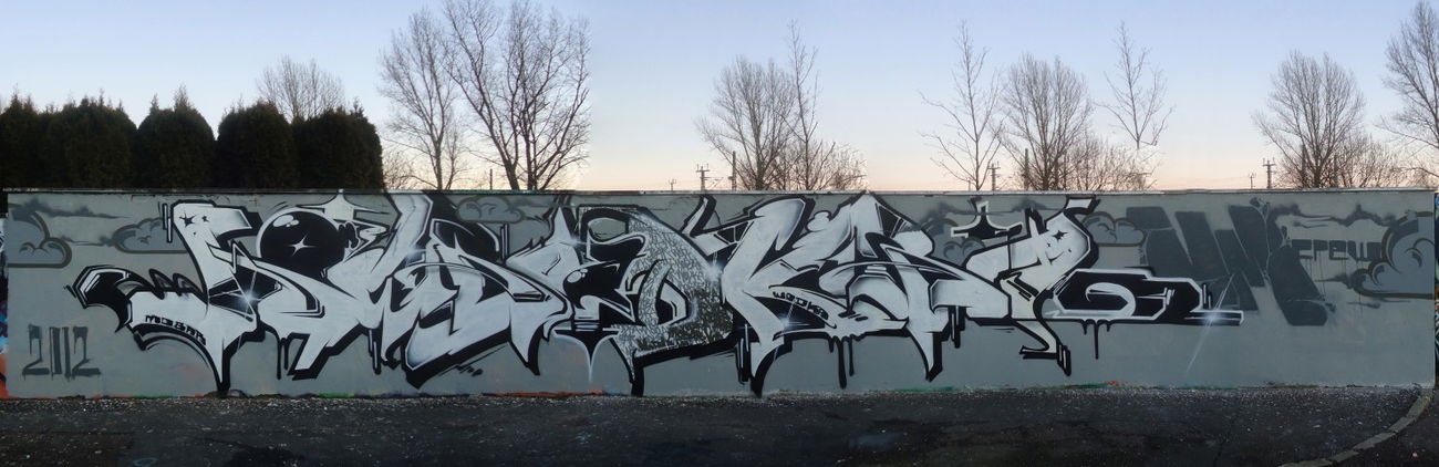 Graffiti Wall in delitzsch - Photo by VMcrew - mobar, wodka, vm