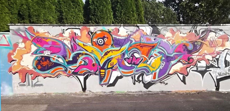 Graffiti Wall - Photo by VMcrew - MINT, INMO, VM (2012)