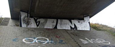 Graffiti Bombing in Delitzsch - Photo by VMcrew - MINT, INMO, VM (2009)