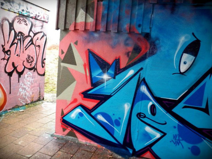 Graffiti Wall - Photo by VMcrew - VM, PAMES