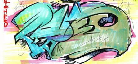 Graffiti Sketch - Photo by VMcrew - VM, PAMES, VLD