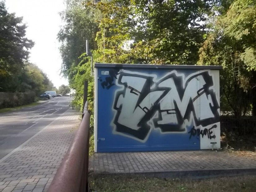Graffiti Bombing in Delitzsch - Photo by VMcrew - VM