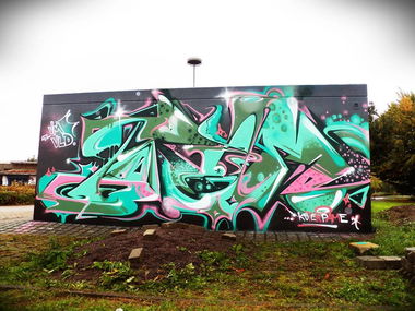 Graffiti Wall - Photo by VMcrew