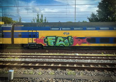 Graffiti Train in Netherlands - Photo by VOID777 - fc
