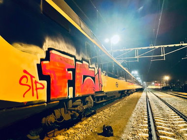 Graffiti Train - Photo by VOID777