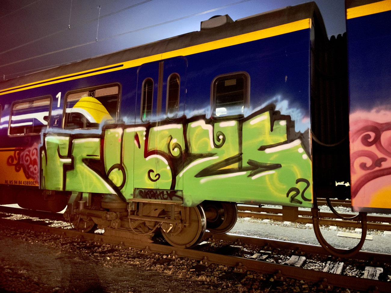 Graffiti Train - Photo by VOID777