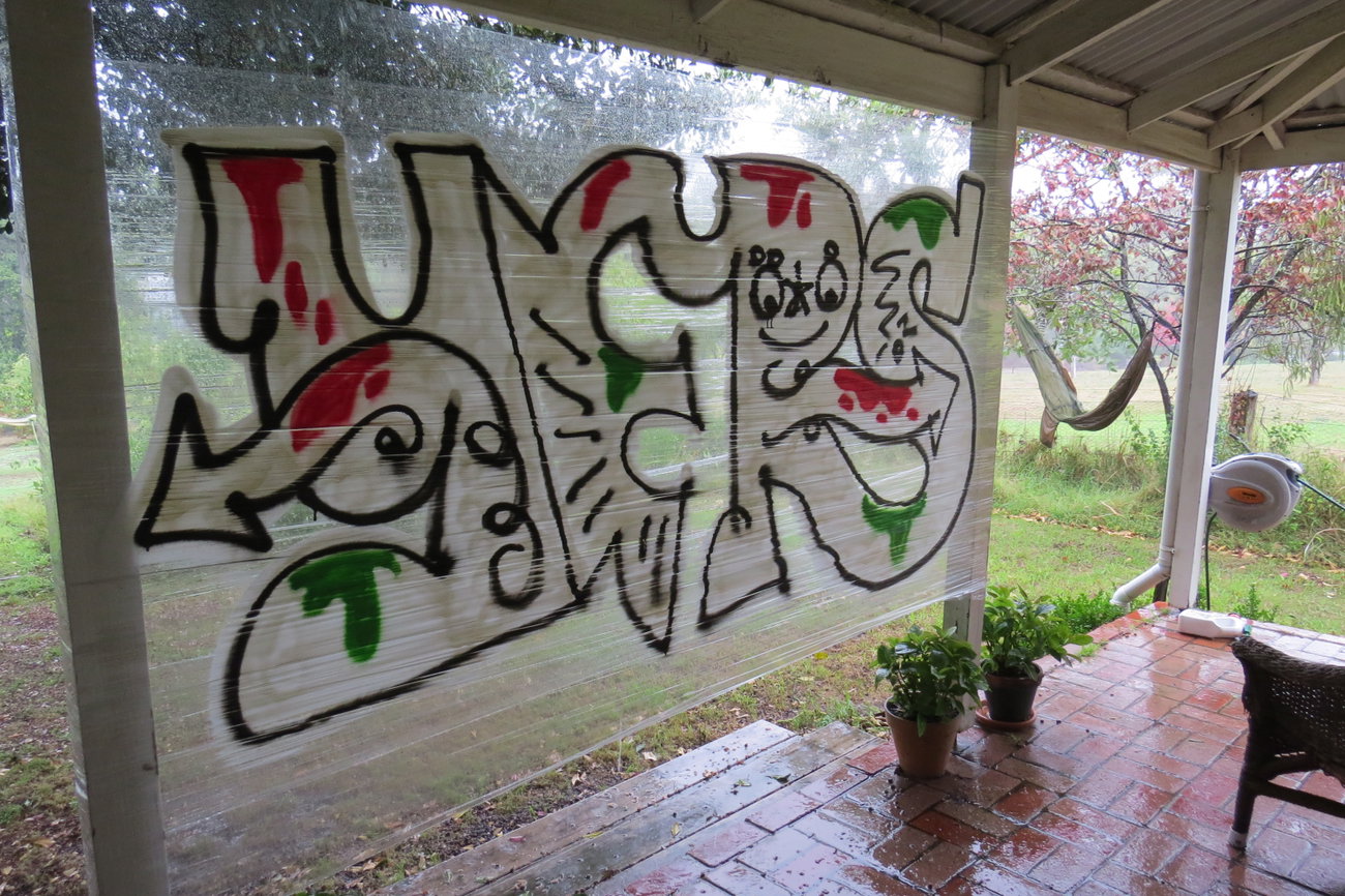 Graffiti Wall - Photo by VOID777 - yers