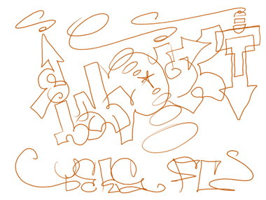 Graffiti Sketch - Photo by VOID777 - FC, YERS, INDUCT (2026)