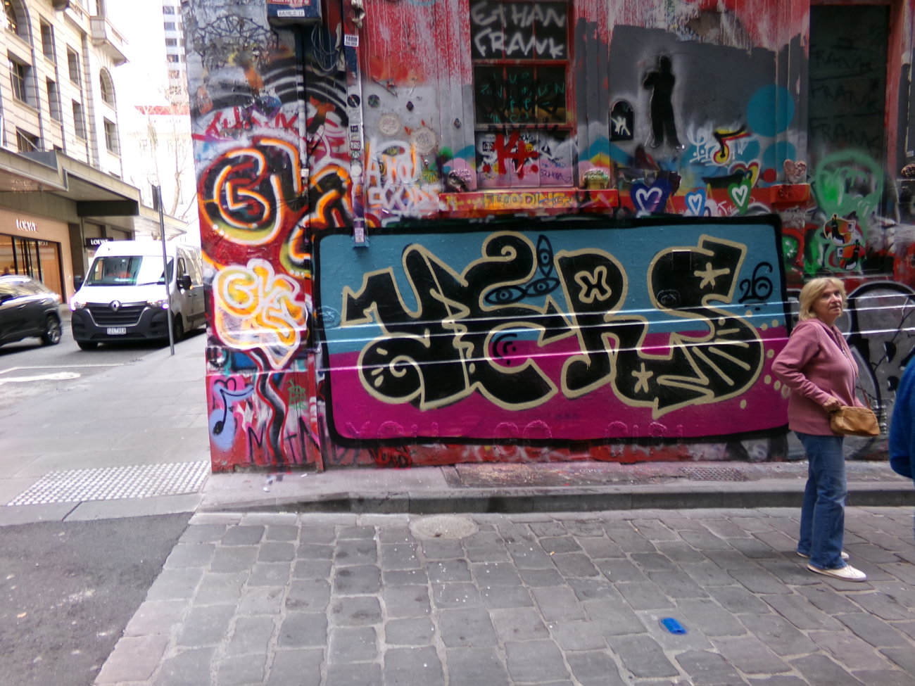 Graffiti Wall in Melbourne - Photo by VOID777 - YERS, INDUCT (2026)