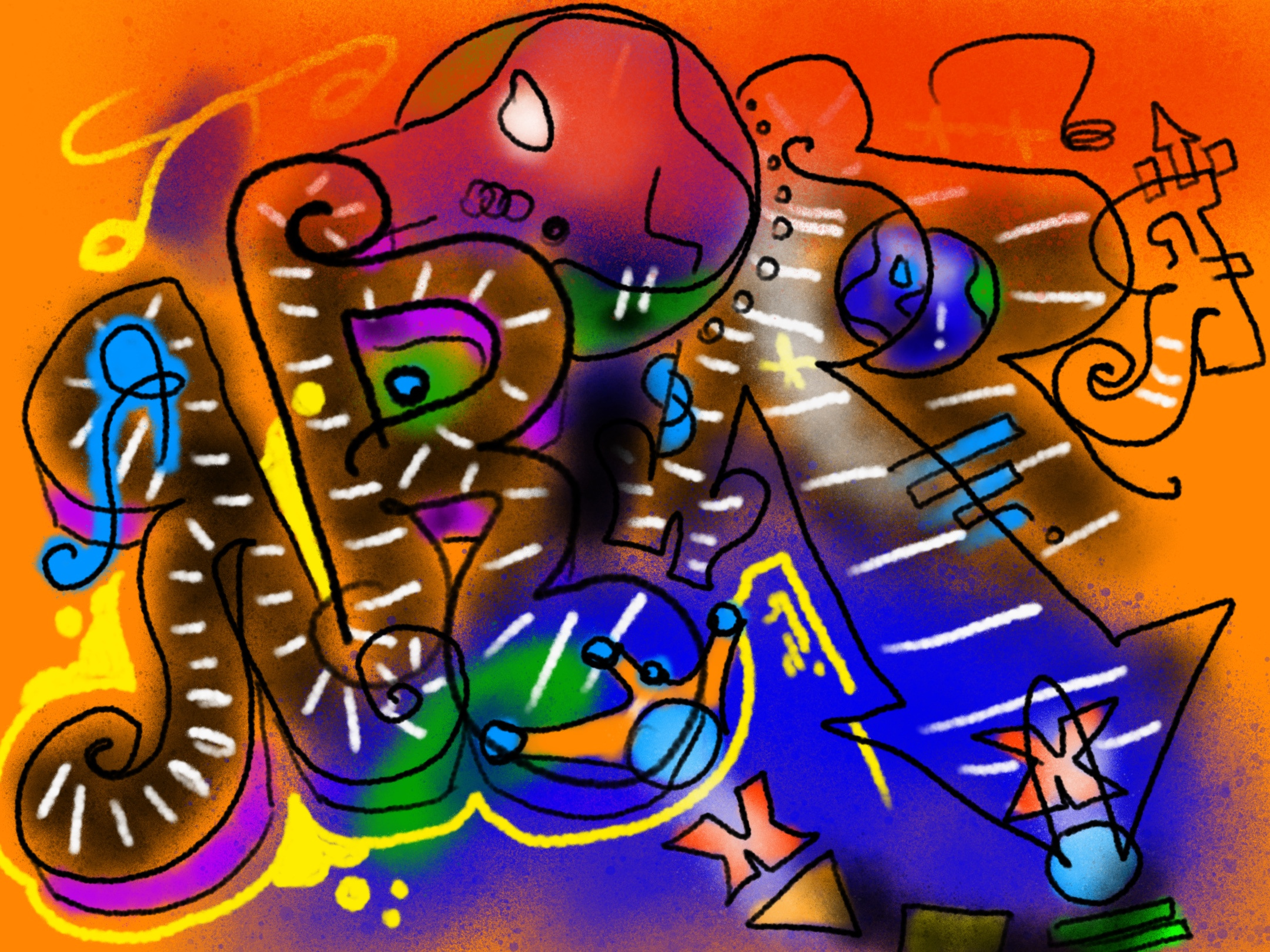 Graffiti Sketch in Australia - Photo by VOID777