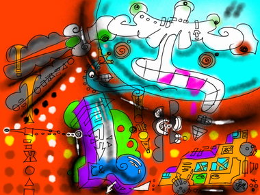 Graffiti Sketch in Australia - Photo by VOID777